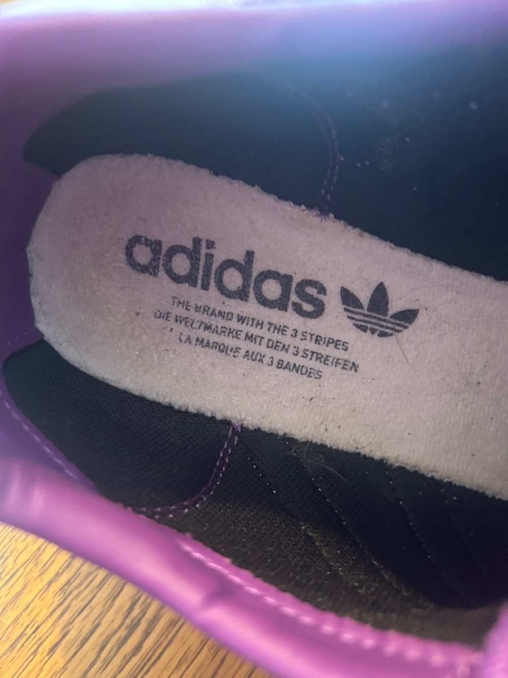 Women's Marathon Tech adidas Purple & White Casual Running Shoes - Picture 4 of 5